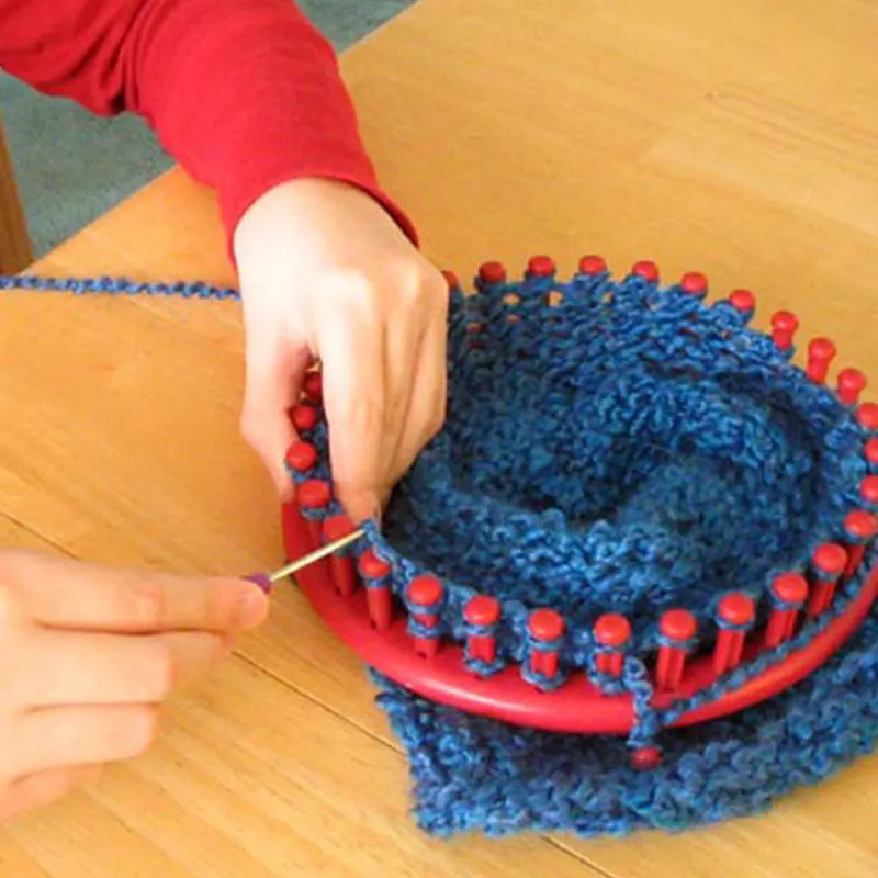 Новинка 4 шт./компл. сделай сам круглая шляпа вязаный набор ткацкого станка