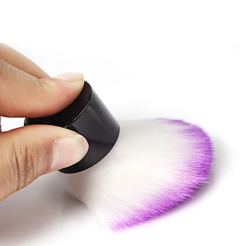 4 вида цветов мягкая щетка для очистки ногтей в форме гриба Мужская от пыли