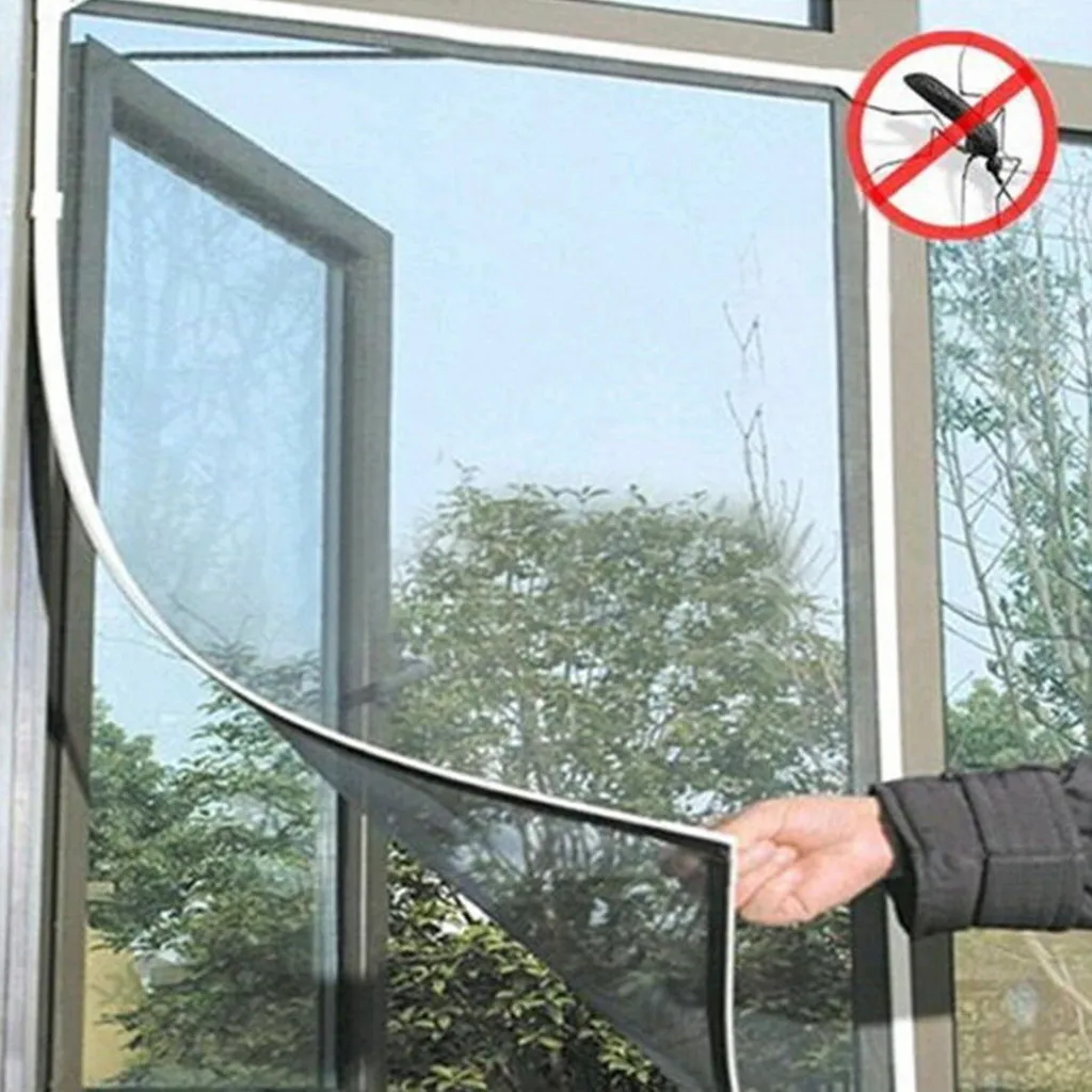 White Door Fly Insect Anti Mosquito Bug Curtain Screen Window Net Mesh | Дом и сад