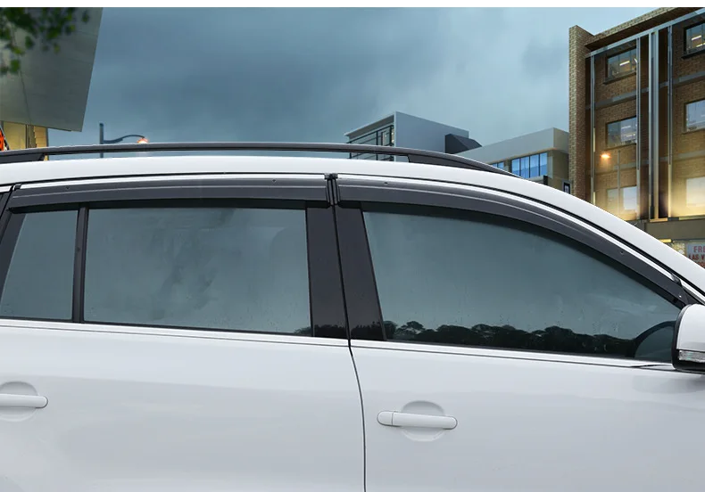 4 шт. в комплекте 2015 2020 OEM для Chevrolet Cruze Нержавеющая сталь оконный козырек затенение