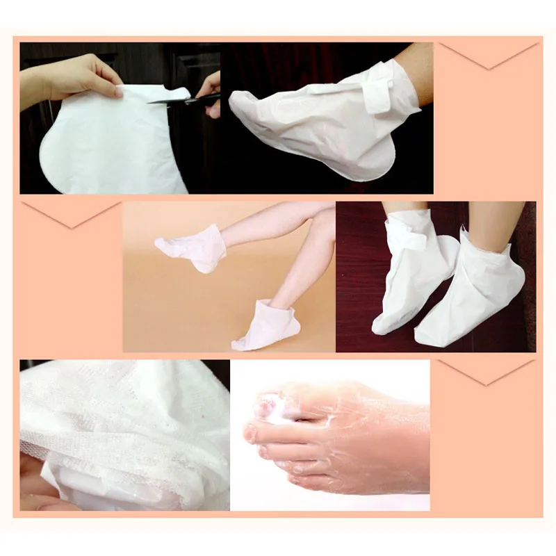 

BIOAQUA 2pcs/lot Exfoliating Foot Peeling Mask Body Born Feet Mask Dead Skin Remover Smooth Energetic Socks Pedicure Foot Care