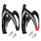 Велосипедный держатель для бутылки с водой для шоссейного велосипеда волокна Стекло Велоспорт напиток чайник клетки сверхлегкий MTB дорожный велосипед чайник стойки аксессуары для ванной комнаты