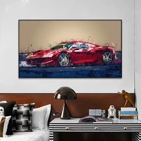 wall art pictures posters and prints wall art canvas painting racing car posters pictures for living room home decorative arts