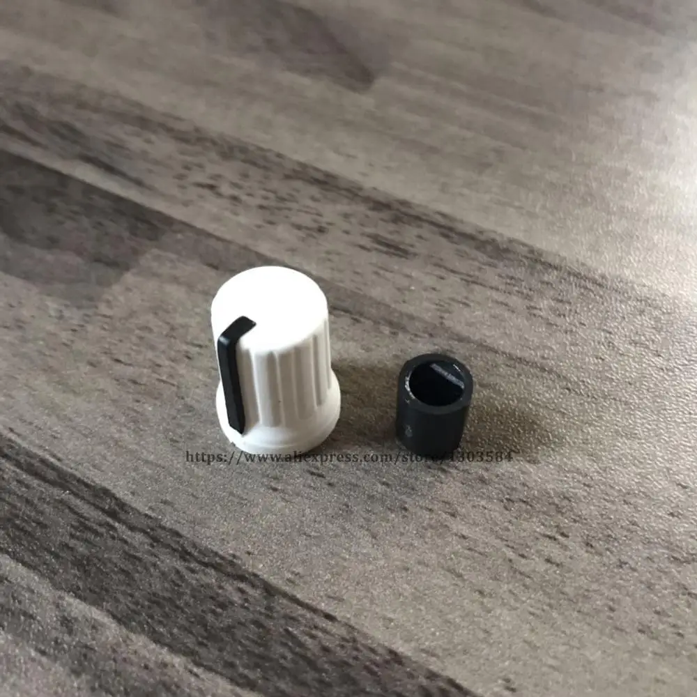 Вращающаяся ручка управления 100 шт./лот белый цвет подходит для Pioneer XDJ-RX R1 RZ AERO DJM-T1