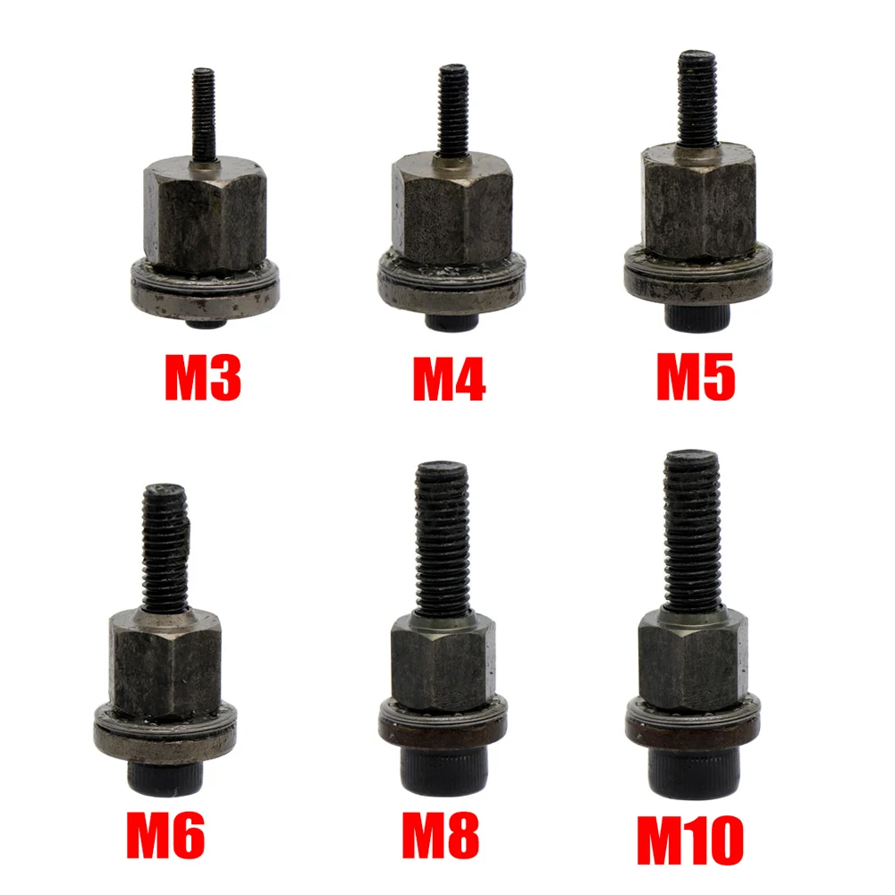 

36 шт., набор головок с заклепками M3/M4/M5/M6/M8/M10