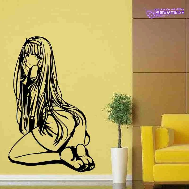 

Дорогой в Фране, наклейка на стену 002, Виниловая наклейка на стену, наклейка, Декор, домашнее украшение аниме, автомобильная наклейка