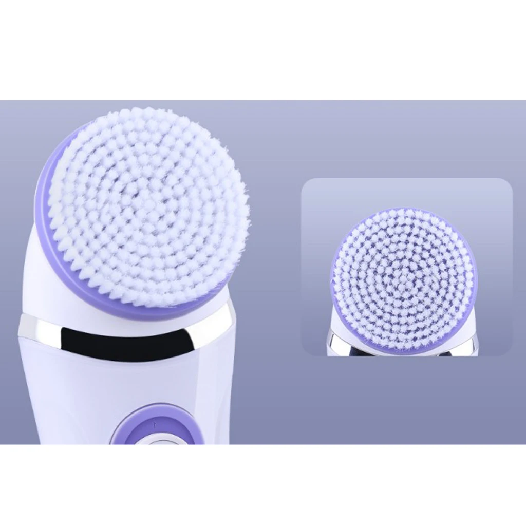 

Для женщин удаления волос зарядная электробритва уход за кожей лица инструмент для очищения кожи Электрический эпилятор ЕС