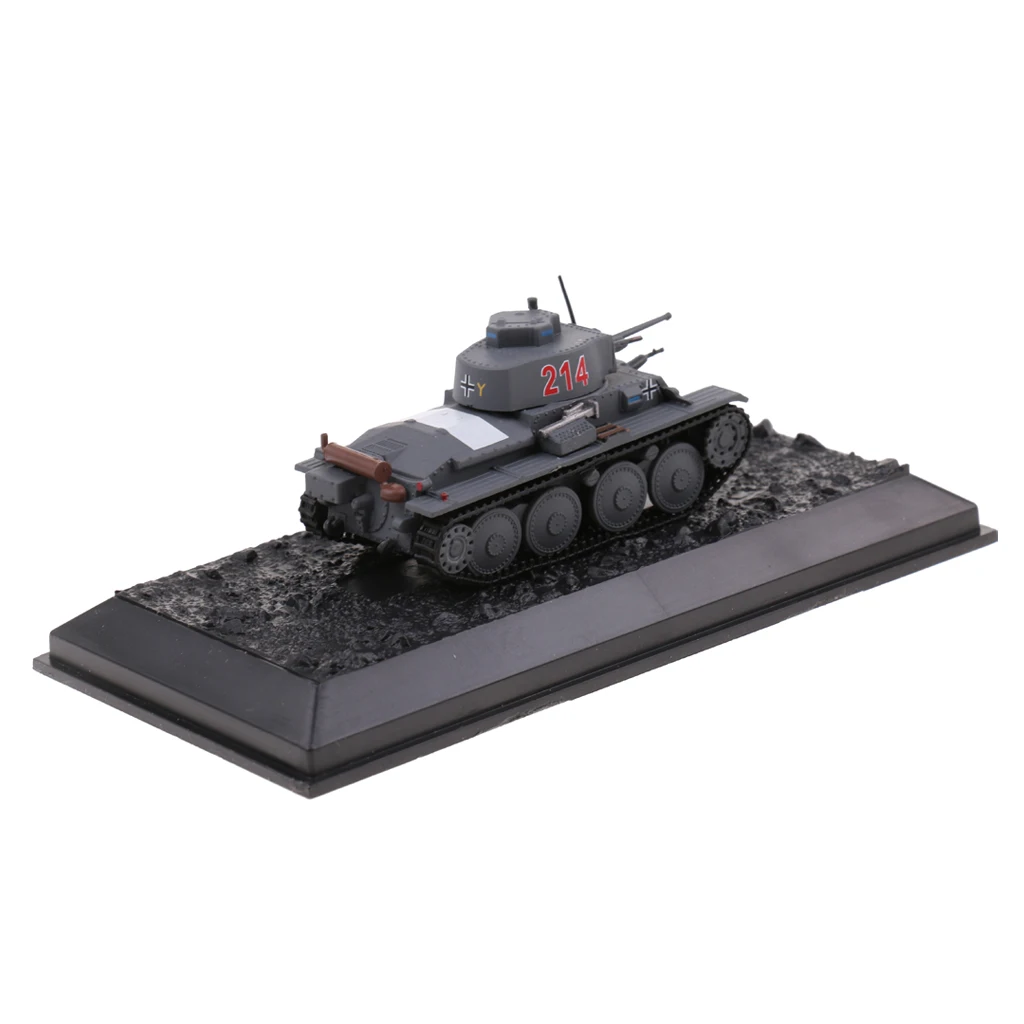 1/72 масштаб PzKpfw 38(t) Ausf. F-1941 танк-второй мировой войны немецкий тяжелый Panzer-пластиковая модель игрушки для детей