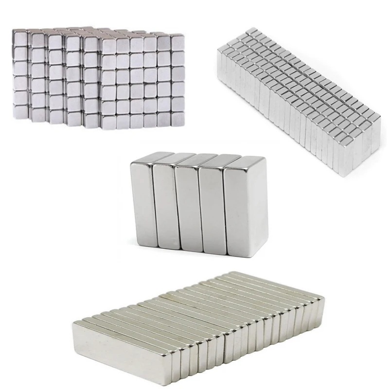 

5 /10/20/25/50pcs Neodymium Magnet NdFeB Block Super Powerful Strong Permanent Magnetic Imanes