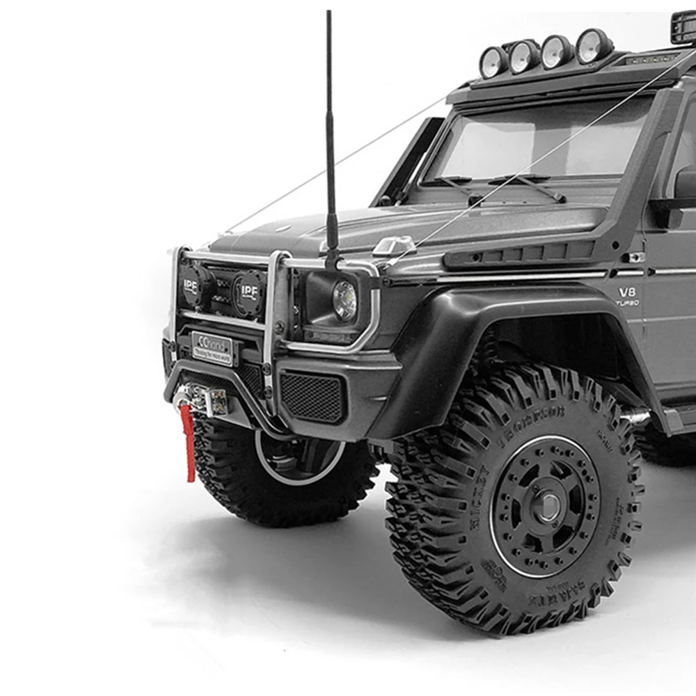 Металлический передний бампер для радиоуправляемой машины 1:10 Traxxass Trx4 Trx6 G500 G63