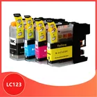 Картридж для струйного принтера Brother 123, DCP-J552DW, DCP-J752DW, MFC-J470DW, совместимый с LC121, LC MFC-J650DW, LC123