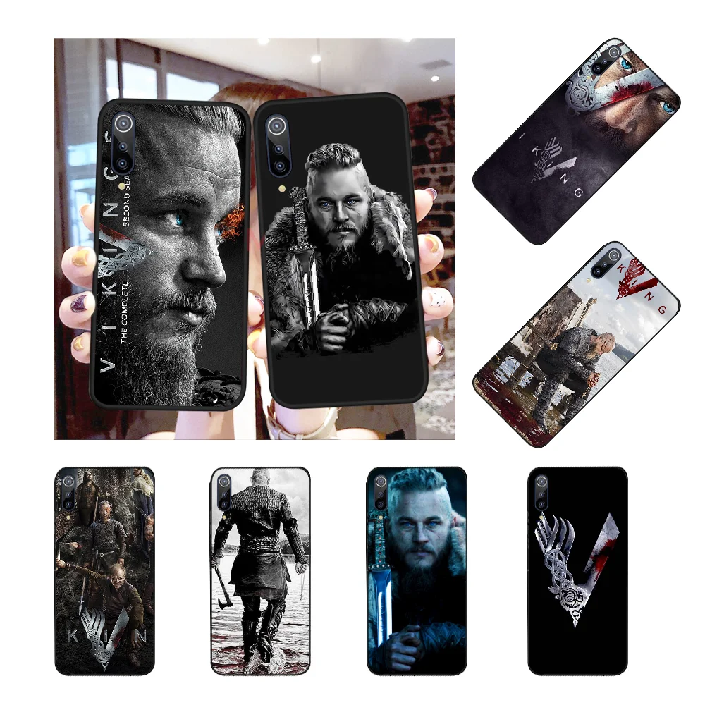 NBDRUICAI Ragnar Lothbrok Vikings DIY Печать чехол для телефона оболочка Xiaomi Mi9 9SE 8SE Pocophone F1 Mi8 Lite |