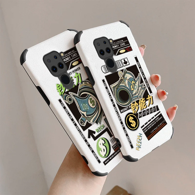 

Camera Protection Protect Money Case For Xiaomi Redmi 9 Note 9 8 7 Pro Soft PU Leather Phone Cover For K40 K30 Pro K40ProPlus