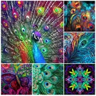 5D алмазная живопись сделай сам, полноразмерная вышивка крестиком, перо, стрекоза, искусство, картина Стразы, алмазная вышивка, мозаика, Декор, подарок