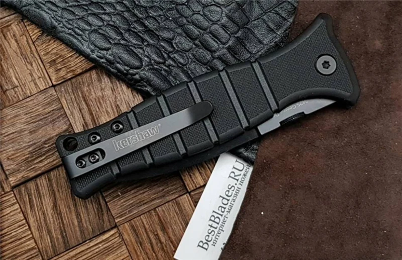 Kershaw k3425 складной нож 8CR13 лезвие жесткий нейлон стекло волокно ручка карманный Кемпинг Охота тактические ножи для выживания EDC