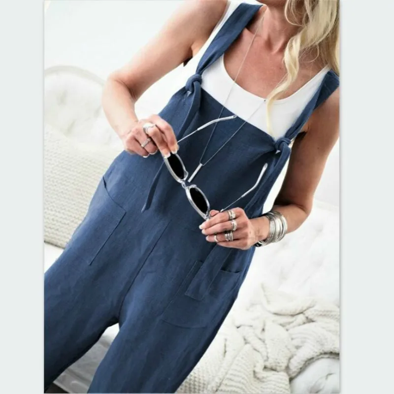 Свободные штаны для беременных брюки на лямках юбка одежда полных женщин