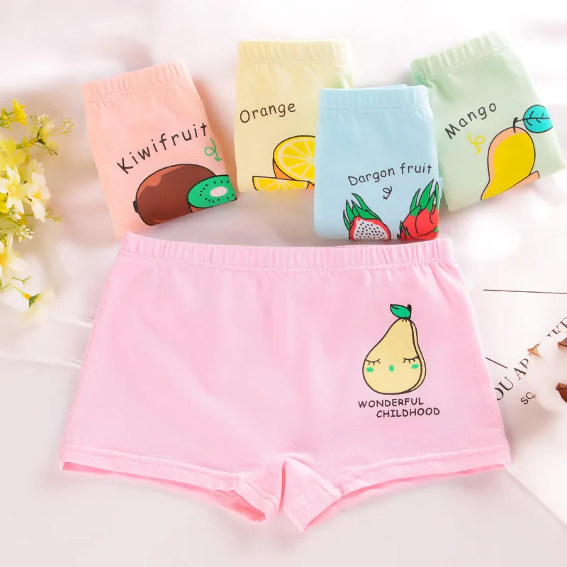 6 шт./лот 2020 лидер продаж детское нижнее белье для девочек милые трусики из 100%