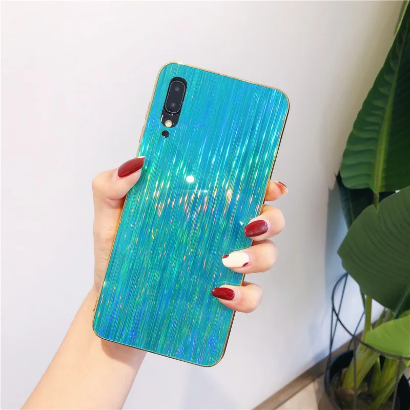 Цветной блестящий чехол s Meteor для samsung S8 S9 S10 Plus мягкий с рамкой ярких цветов задняя