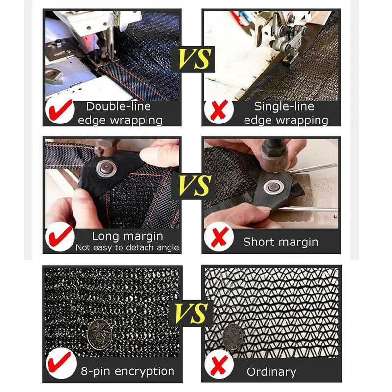 Защитная сетка для защиты от солнца защита краев двора крыши балкона фабричные