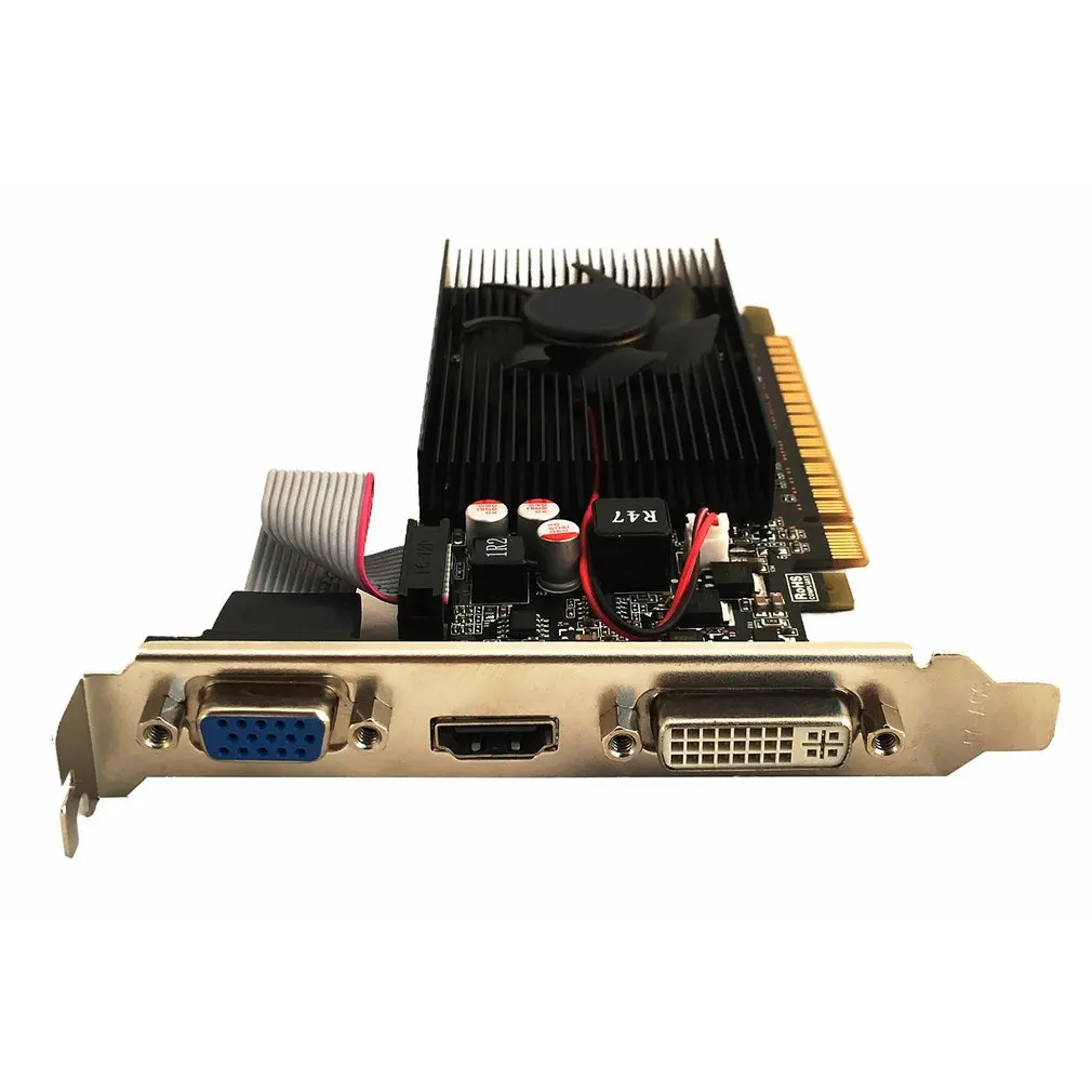 

GT610 1G DDR3 Aluminum Sheet Computer Small Chassis Half-height Graphics Server Small Computer Case