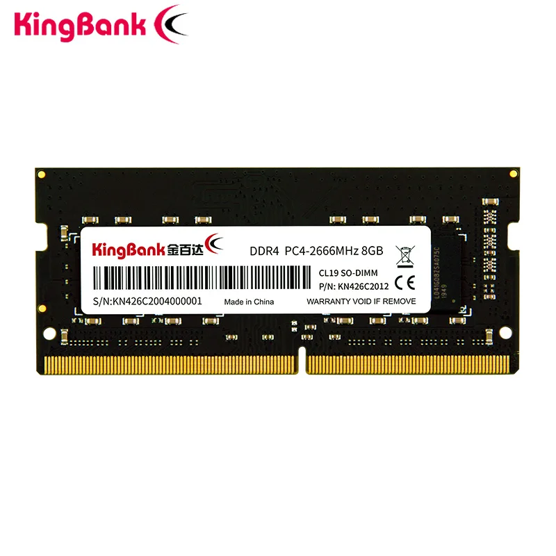 Оперативная память kingBnak оперативная DDR3 DDR4 8 ГБ 4 16 2400 МГц 2666 1 2 в sodimm для ноутбука