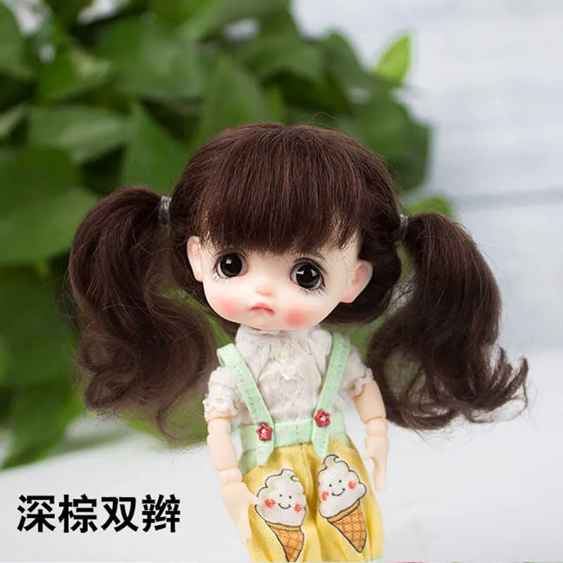 

New 1/8 OB11 Doll Accessories Wigs For BJD Doll