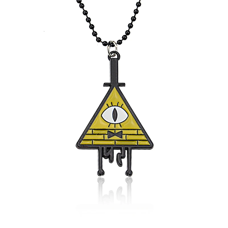Аниме ювелирные изделия Билл цитер ожерелье кулон Косплей Костюм Пирамида