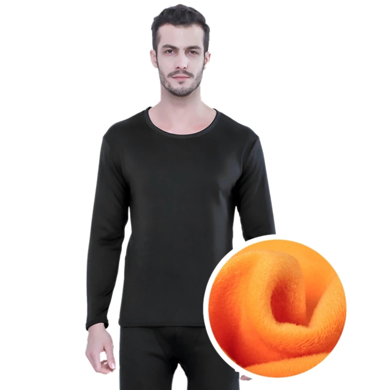 

Thermal Underwear Sets For Men Winter Thermo Underwear Long Johns Winter Clothes Men Thick Thermal Clothing Solid Drop Shipping