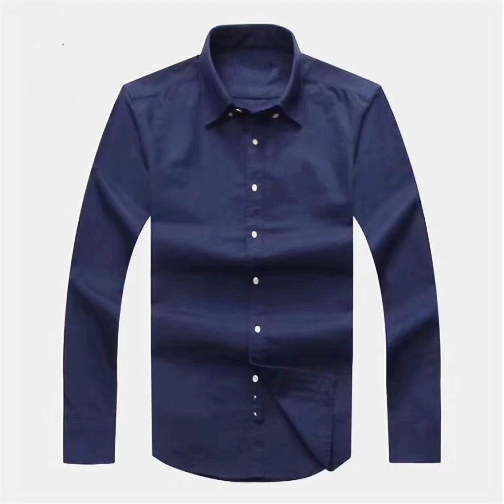 

Homme Small Colorful Pony High Quality100% Cotton Shirt Male Long Sleeve Dress Shirts Fashion Hombre Chemises Sleeve Style