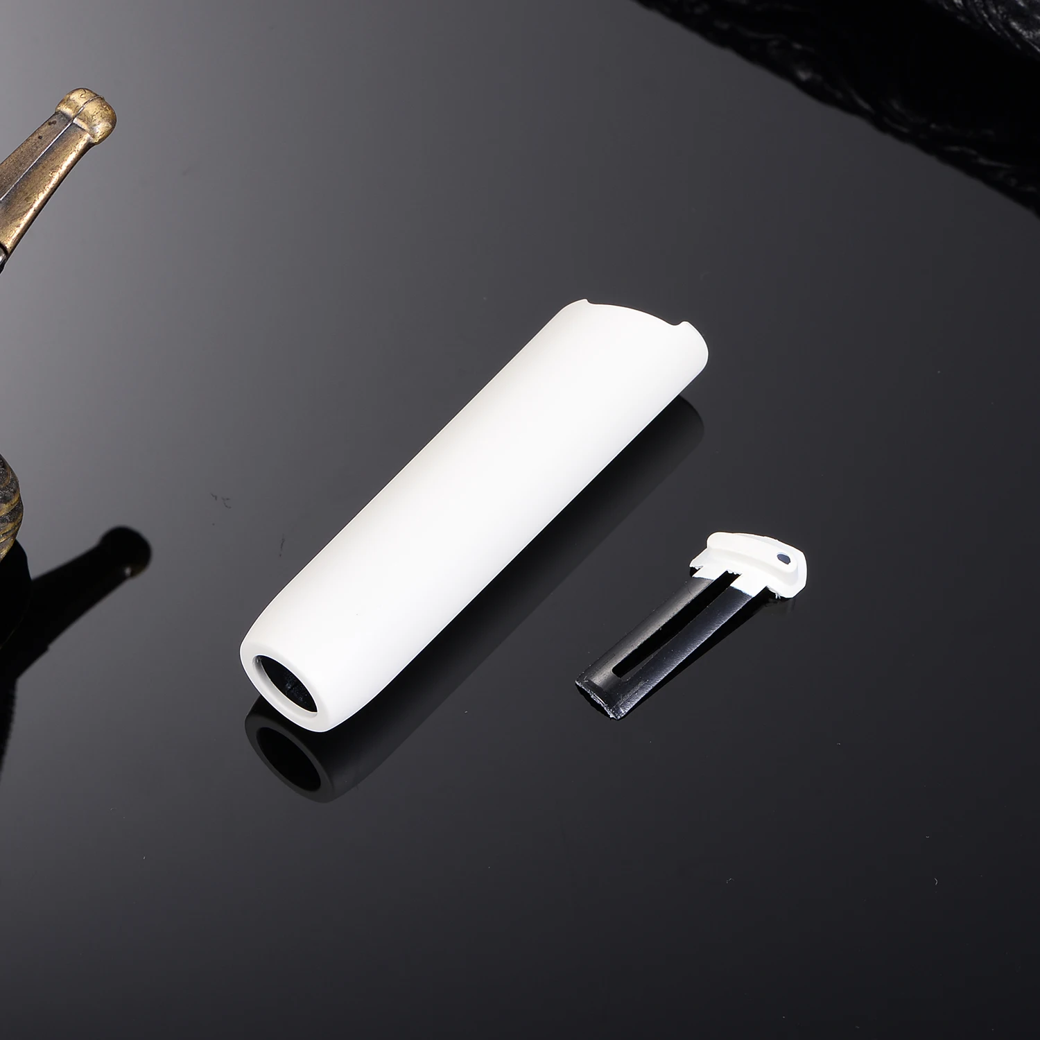 Цветной колпачок мундштук для IQOS 3,0 чехол для сигарет металлический чехол сменный Внешний чехол на кнопке 4