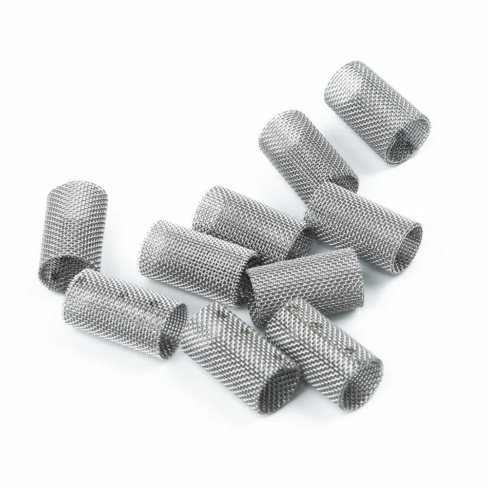 

10Pcs Car Filter Screen Mini Glow Plug Burner Strainer For Diesel Air Parking Heater Stainless Steel Filter Screen Accessories