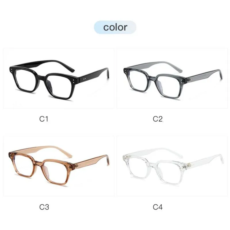 Очки квадратные с защитой от синего света для мужчин и женщин оптические