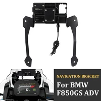 For BMW F850GS ADV 850 Adventure F850GS Motorcycle windshield Stand Holder Phone Mobile Phone GPS Navigation Plate Bracket