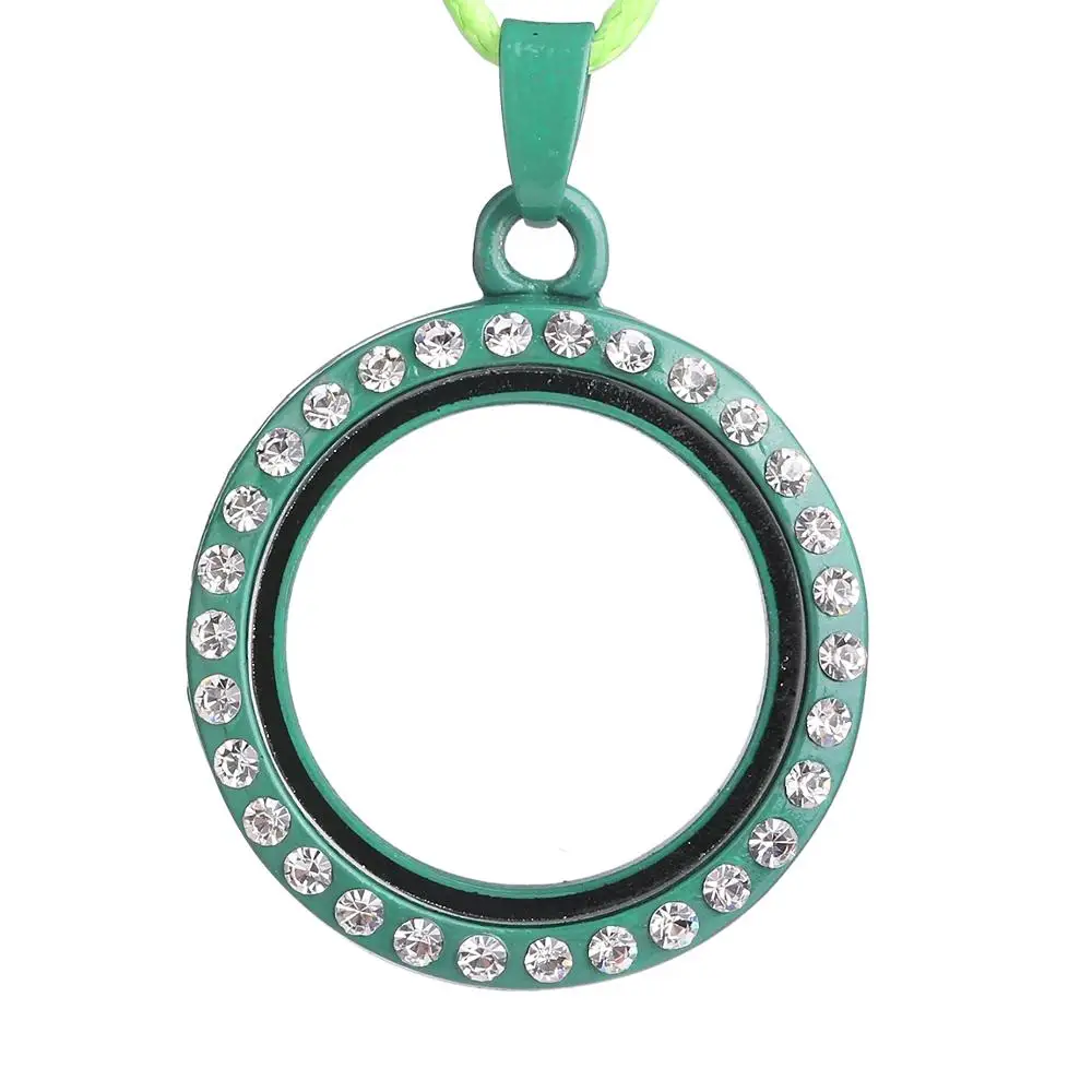 10 шт./лот 30 мм разноцветный кристалл круглой формы память живое стекло плавающий