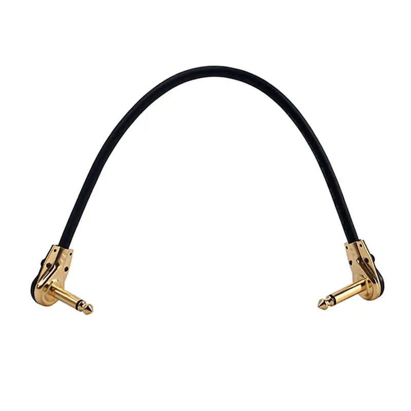 Износостойкий накладной кабель для гитары с прямым углом от колена до локтя