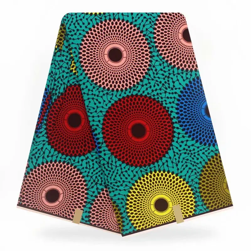 

ankara wax fabric african real wax prints veritable wax Nigerian style for patchwork sewing polyester