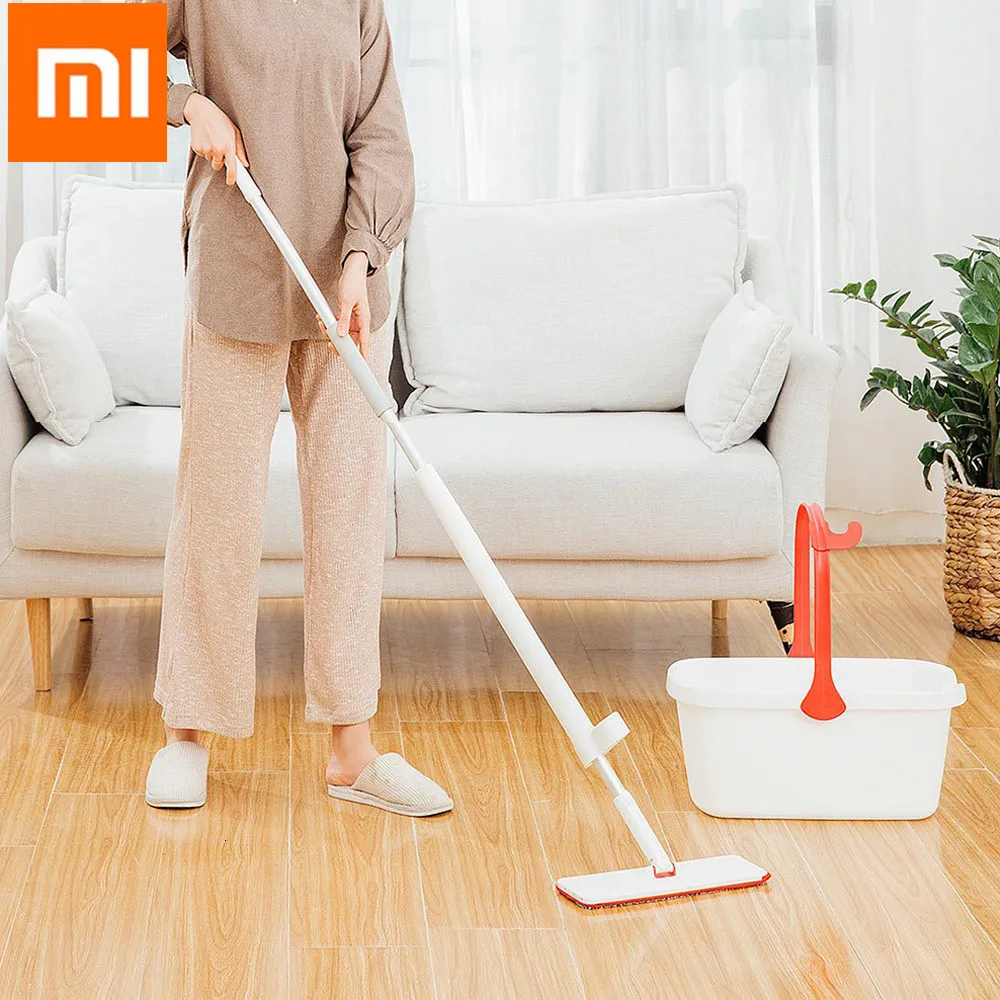 Xiaomi Mijia YJ самосжимающаяся вода Одноразовая влажная сухая Швабра двойного
