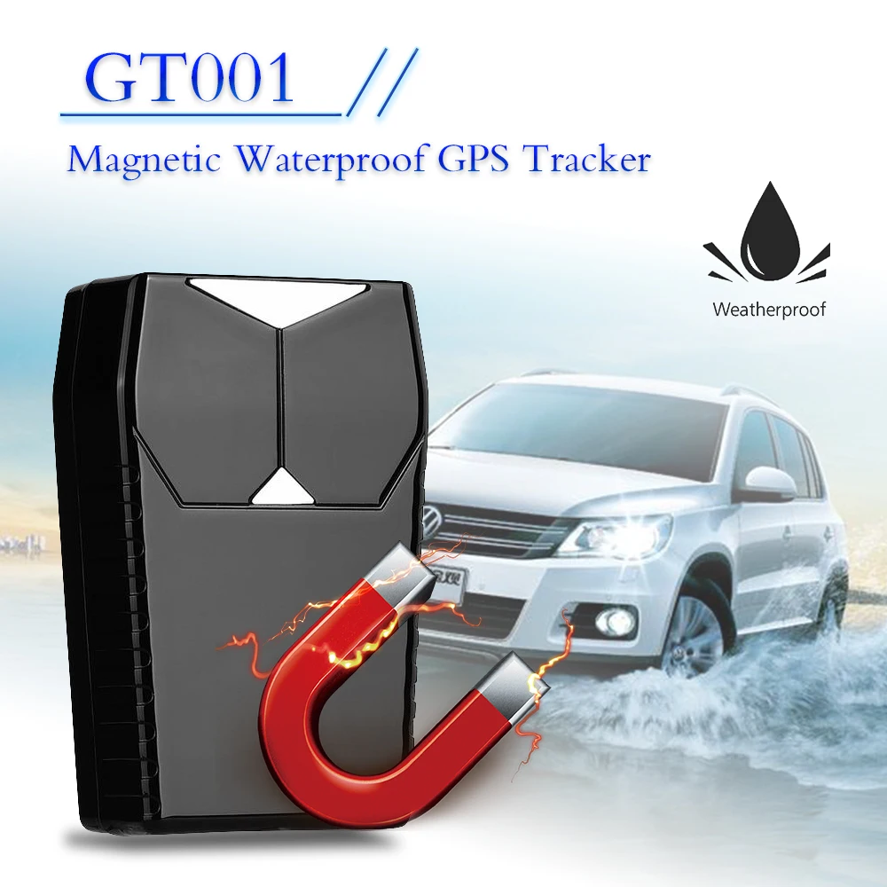 GPS GT001 беспроводные gps устройства слежения магнитный автомобильный трекер