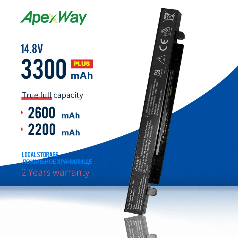 14 8 В Аккумулятор для ноутбука ASUS A41 X550A X550 серии A450 A550 F450 F550 K450 F552 K550 P450 P550 R409 R510 X450