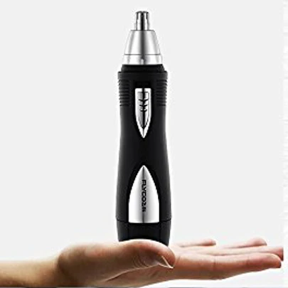 FLYCO Professional Personal Face Care Nose Hair Trimmer Stainless Steel Blade Ear Hair Removal Clipper for Men Women
