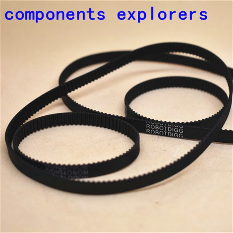 

2GT Timing Belt 1140 1164 1180 1220 1240 1250 1310 1324 1340 1350 1360mm Length 3.5mm 6mm 9mm Width GT2 Closed Loop Rubber Belts