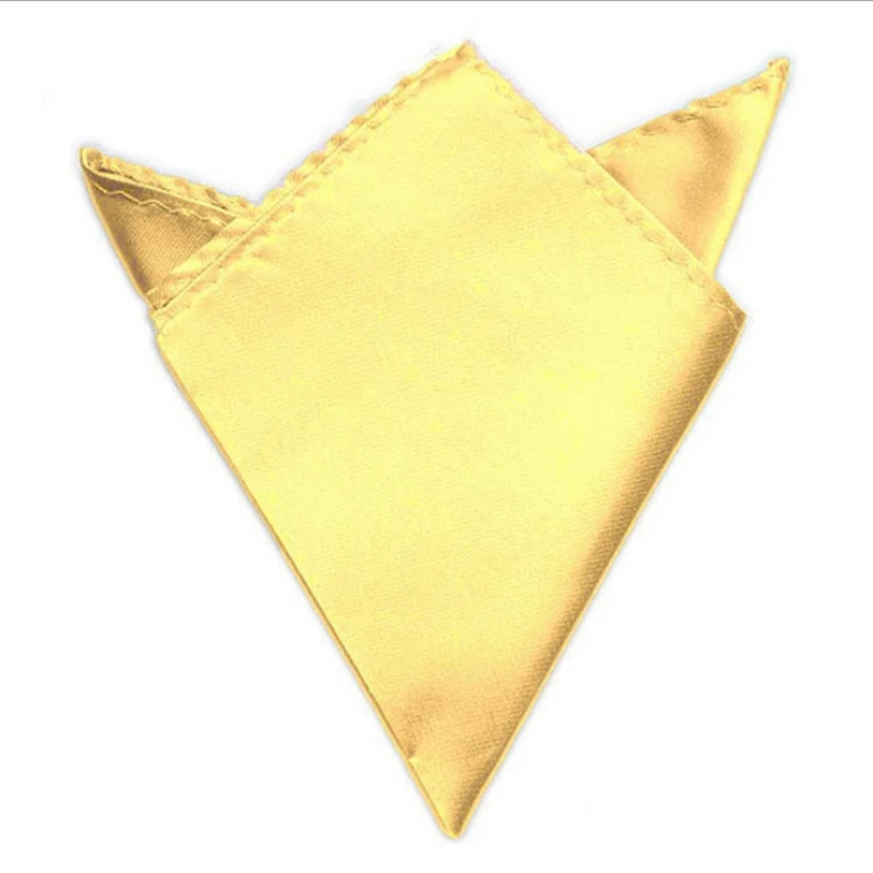 Мужской Атласный платок однотонный Карманный носовой подходит для свадьбы