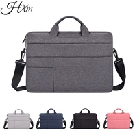 laptop bag 13 3 14 15 6 inch waterproof notebook case sleeve for macbook air pro computer shoulder handbag women men briefcase