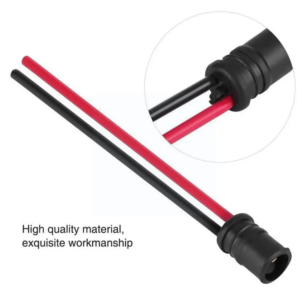 

10pcs T10 W5w Car Wedge Led Light Bulb Socket Rubber Light Bulb Socket Lamp Holder Connector For Car Truck Boat Plug Access F3z9