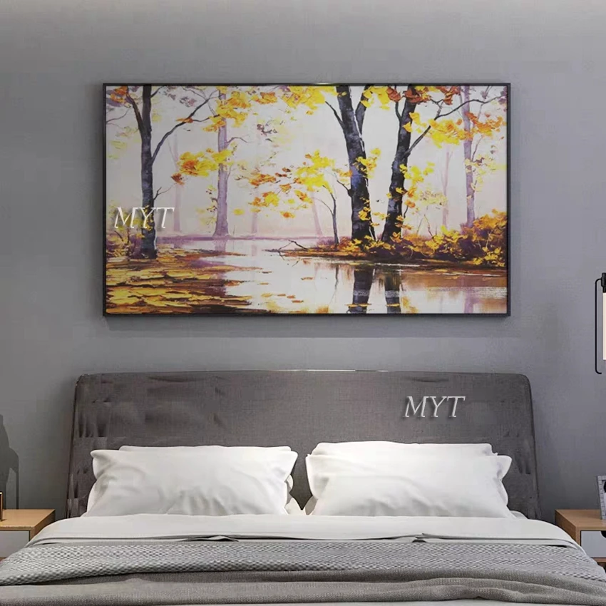 Лидер продаж Высококачественная абстрактная картина маслом на холсте ручной