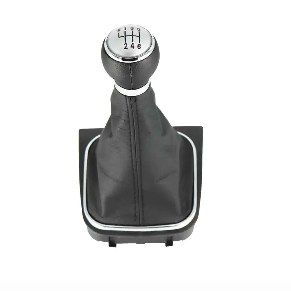 Для VW Golf 5 V MK5 R32 GTI 2004 2005 2006 2007 2008 2009 5/6 Скорость на палке с машинкой Шестерни рукоятка рычага переключения передач - Название цвета: Розовый