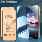 3 шт. Arc HDматовое iphone 13 mini 13 pro max керамическая стекло айфон 13 про макс бронестекло iphone 13 pro Crystal Glass iphone 13 max pro матовое стекло для apple 12 mini 13pro iphone13 айфон 13 мини айфон 13 про