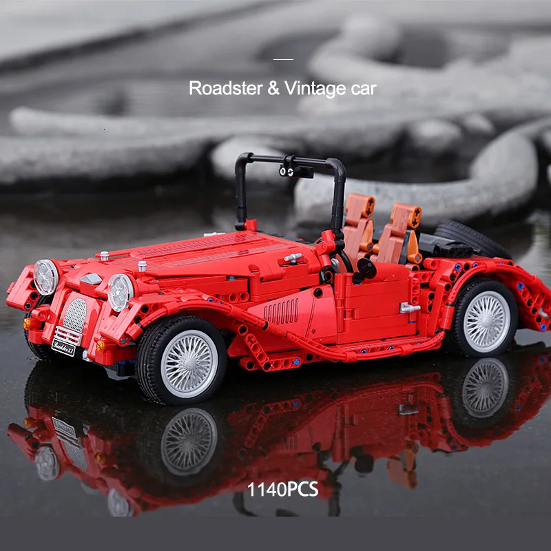 Када Jalopy Roadster классический автомобиль творческая техника игрушки модель