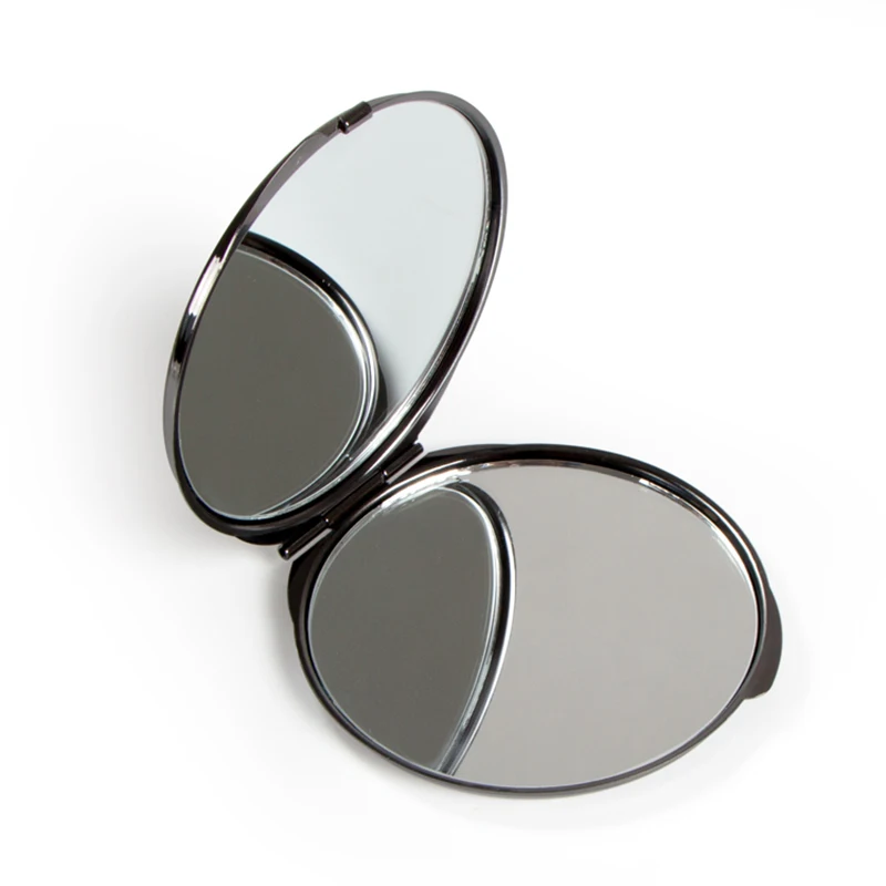 10 шт./партия компактное карманное зеркало с логотипом на заказ|Зеркала для