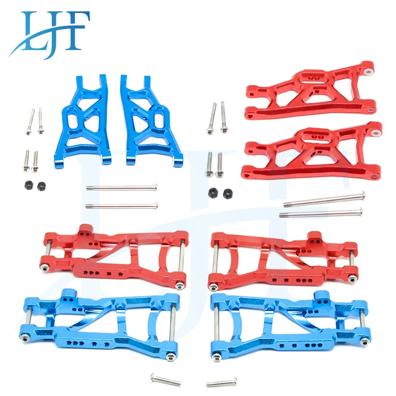 

LJF 1 pair Aluminum Alloy front and rear Swing Arm For 1/10 RC Car TRXXAS SLASH 2WD Upgrade parts L343